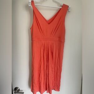 Loft coral dress